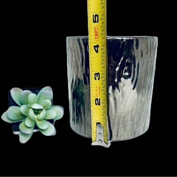 Home Worx Metallic Silver Candle‎ Holder by Harry Slatkin Tree|White Birch Trunk - Picture 4 of 7